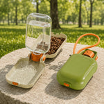 2-in-1 Leak-Resistant Folding Pet Travel Bottle & Bowl