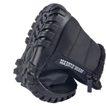 Men's Water-Resistant Winter Boots with Side Zipper – Insulated Snow Boots for Cold Weather