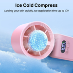 Handheld Portable Turbo Fan With Ice Cooler