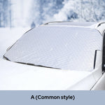 Windshield Snow Cover with Magnetic Hold & Mirror Protection for Cars, SUVs & Trucks – All-Season Frost Shield & Sun Blocker