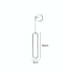 Vertical LED Sconce Light 27 Inch Contemporary Adjustable Color Temperature Fixture for Hallways Bedrooms Living Rooms Modern Acrylic Shade