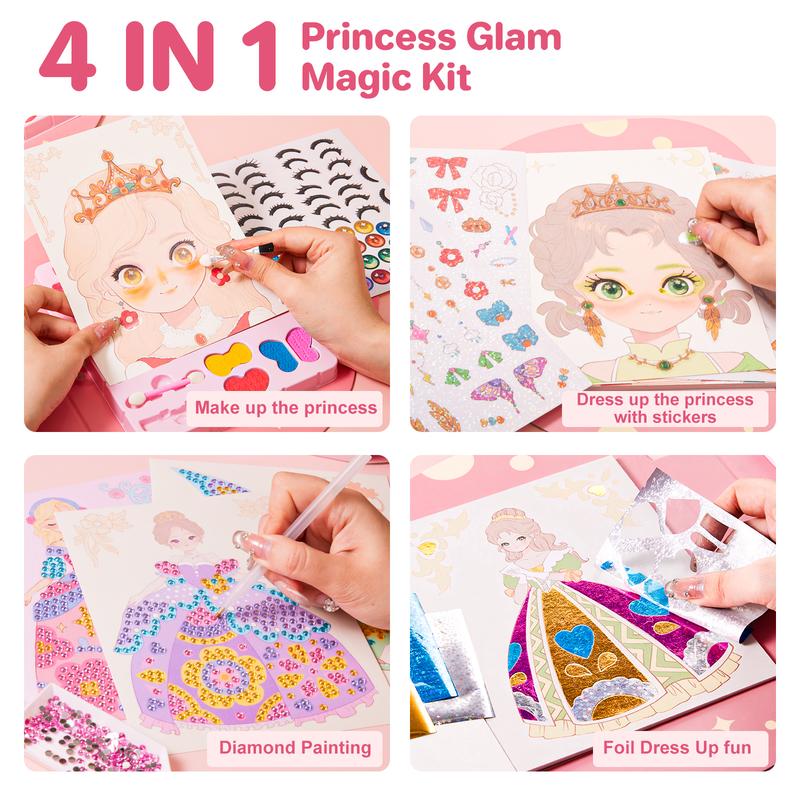 Colorful Kids Art & Beauty Activity Book