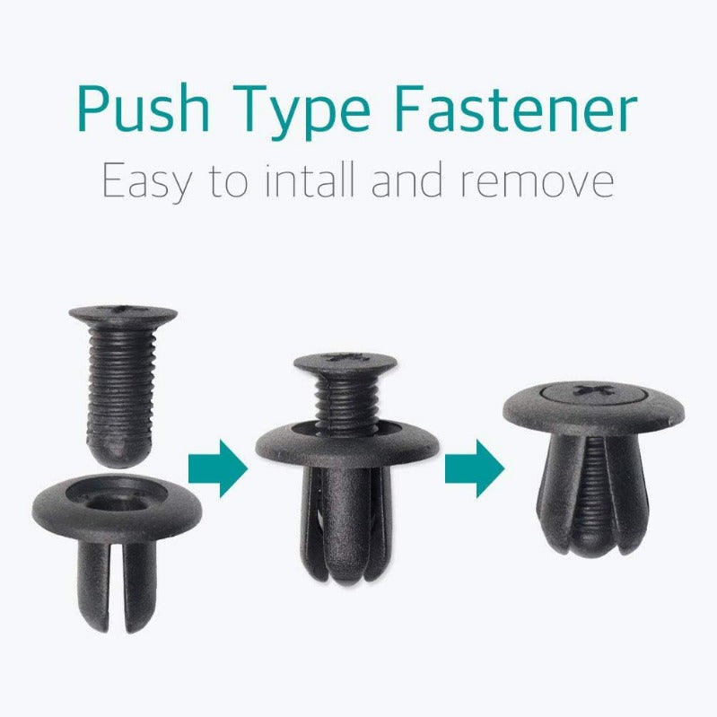 Easy Fit Car Push Pin Fasteners