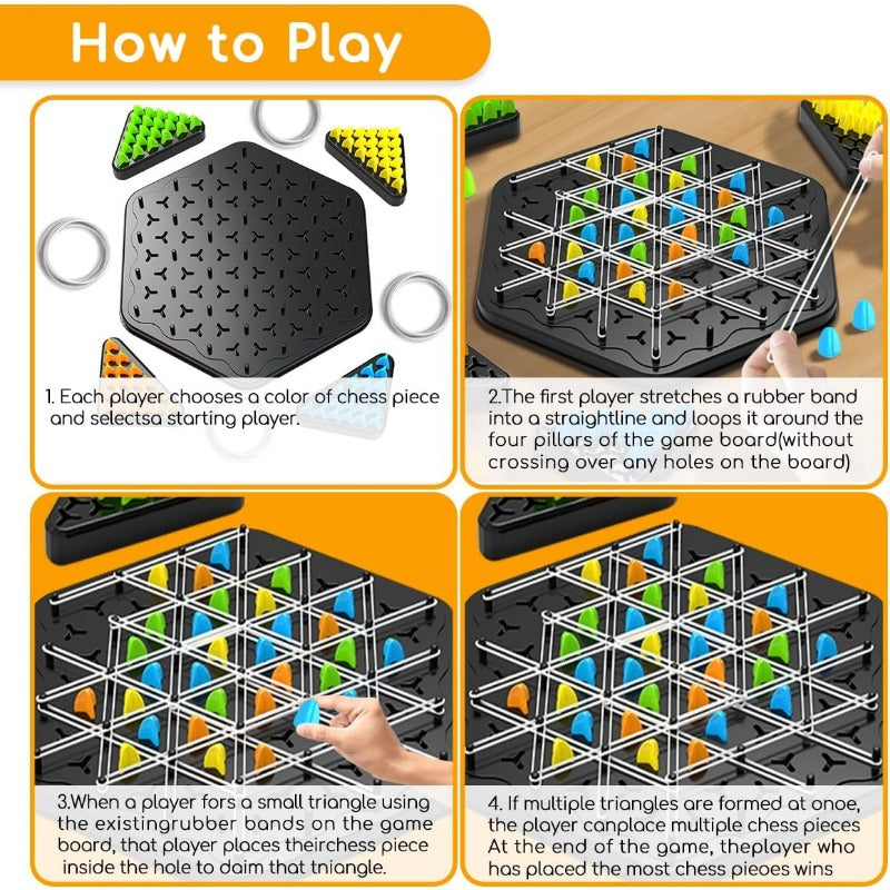 Fun Brain Teaser Board Game for Kids and Adults