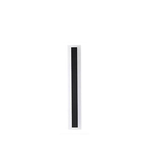 Outdoor LED Wall Sconce Hardwired Acrylic Fixture Black 12 in 7W-58W Energy-Saving Fence Patio Deck Entryway Lighting Modern Weather-Resista