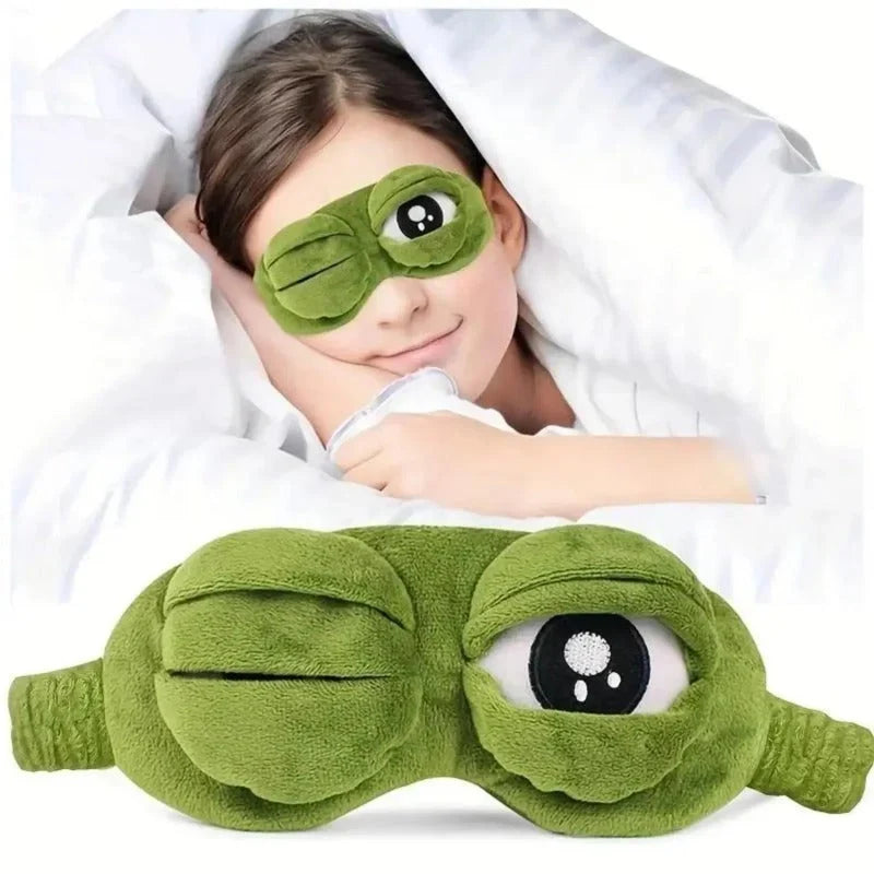 The Funny Frog 3D Sleep Mask