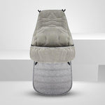 Insulated Stroller Footmuff & Sleep Sack for Infants – Windproof Cotton Bunting Bag with Dual Zippers for Prams, Car Seats & Indoor Use