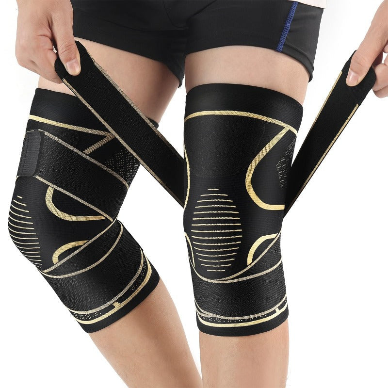 Breathable Knee Compression Wrap Sleeve - Dotisk