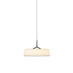 Metal Overhead Fixture 18-Inch Diameter Adjustable Drop Cord LED Ceiling Light for Kitchen Counter and Eating Area