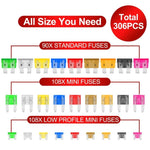 Car Standard Fuse Replacement Kit