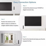 HD Digital TV Antenna 120 Mile Long Range Signal Booster