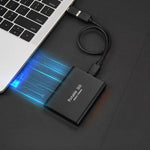 USB Solid State Drive External Hard Disk for Laptops & Desktop PCs Black Red Blue High-Speed File Transfer Pocket-Size Backup Solution for W