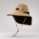 Wide Brim Hiking Hat with Neck Flap & UPF 50+ Sun Protection for Trail Running, Backpacking & Summer Outdoor Adventures