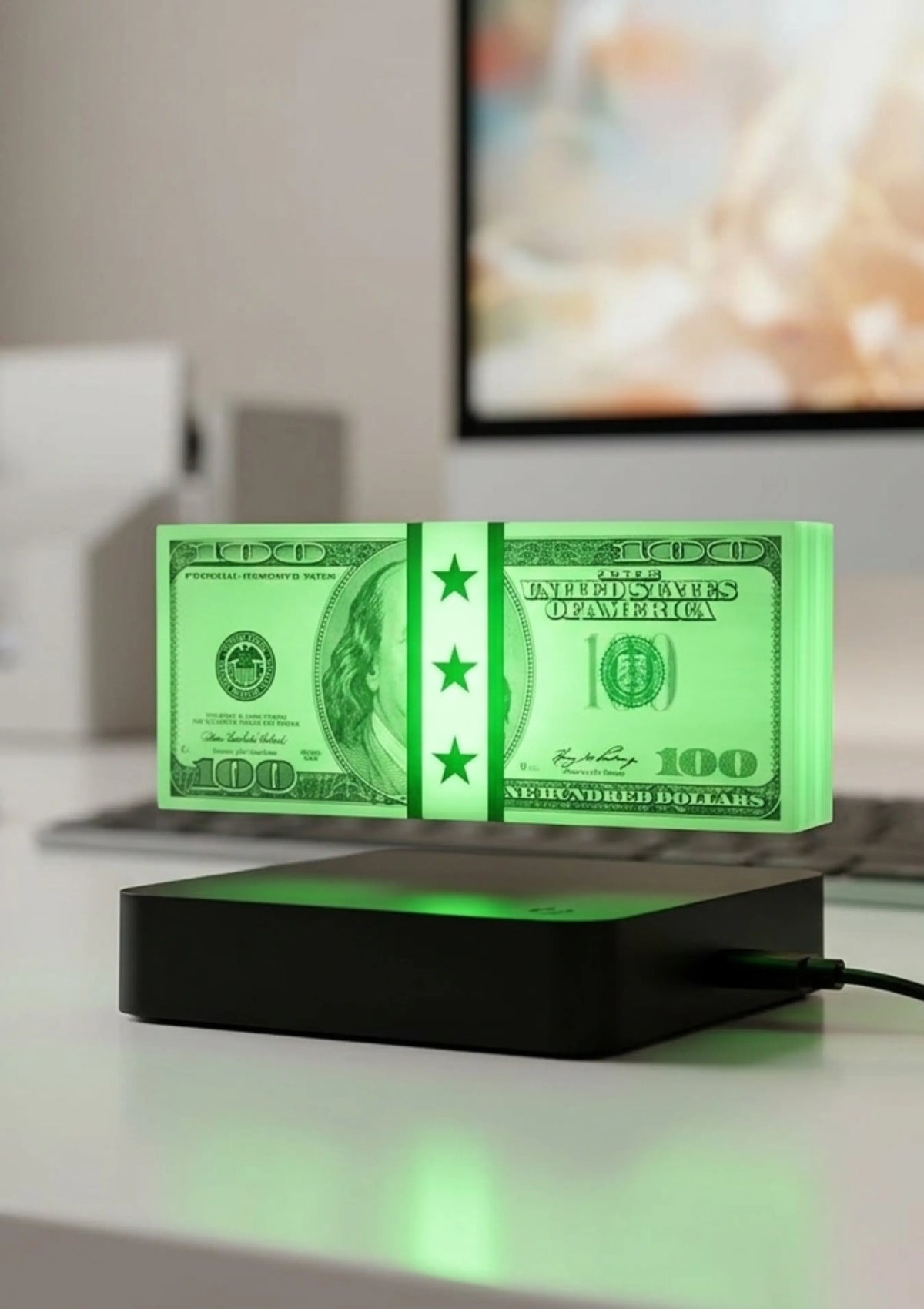 CashGlitch™ -Floating Money Lamp