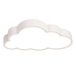 Cloud-Shaped LED Ceiling Light Fixture for Kids Bedroom Nursery Playroom Soft Warm White Glow 3000K Energy-Saving Acrylic Modern
