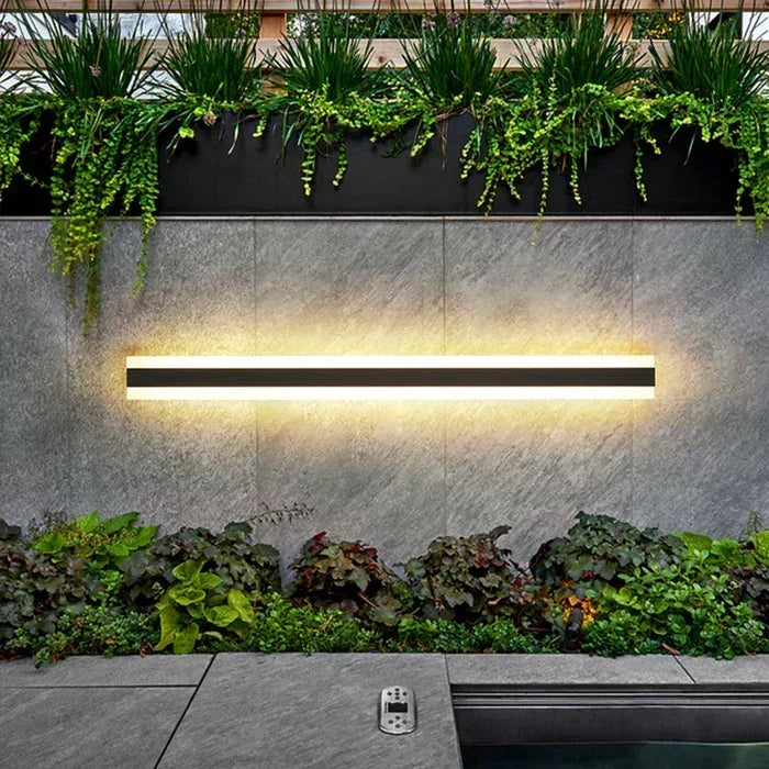 Outdoor Wall Light Weatherproof Fixture LED Modern Exterior Sconce for Porch Patio Entryway Garden Pathway IP65 Water-Resistant Year-Round