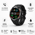 Full Touchscreen & Call-Enabled Water-Resistant Smartwatch