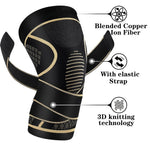 Breathable Knee Compression Wrap Sleeve