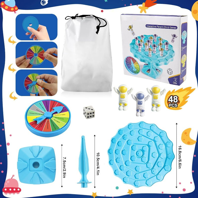 Fun Space Themed Balance Game for Kids