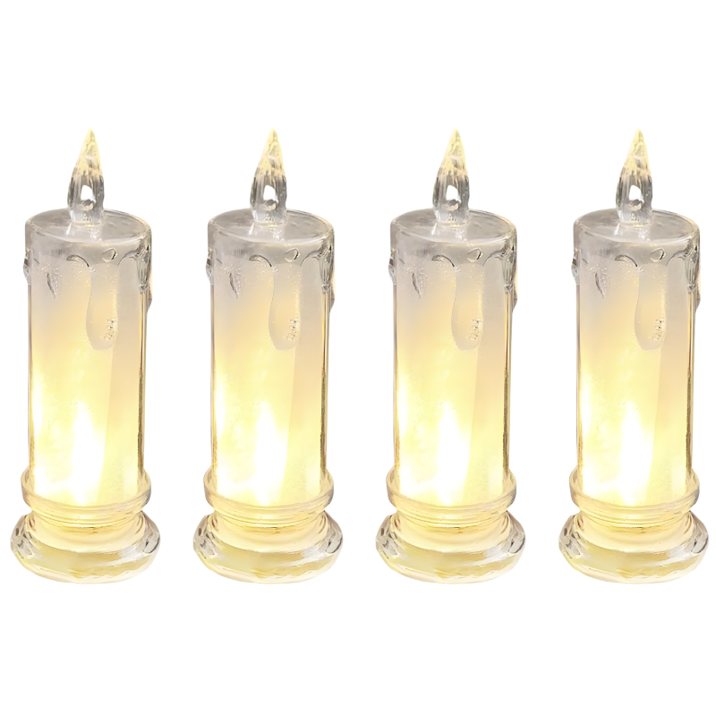Shiny String Candles