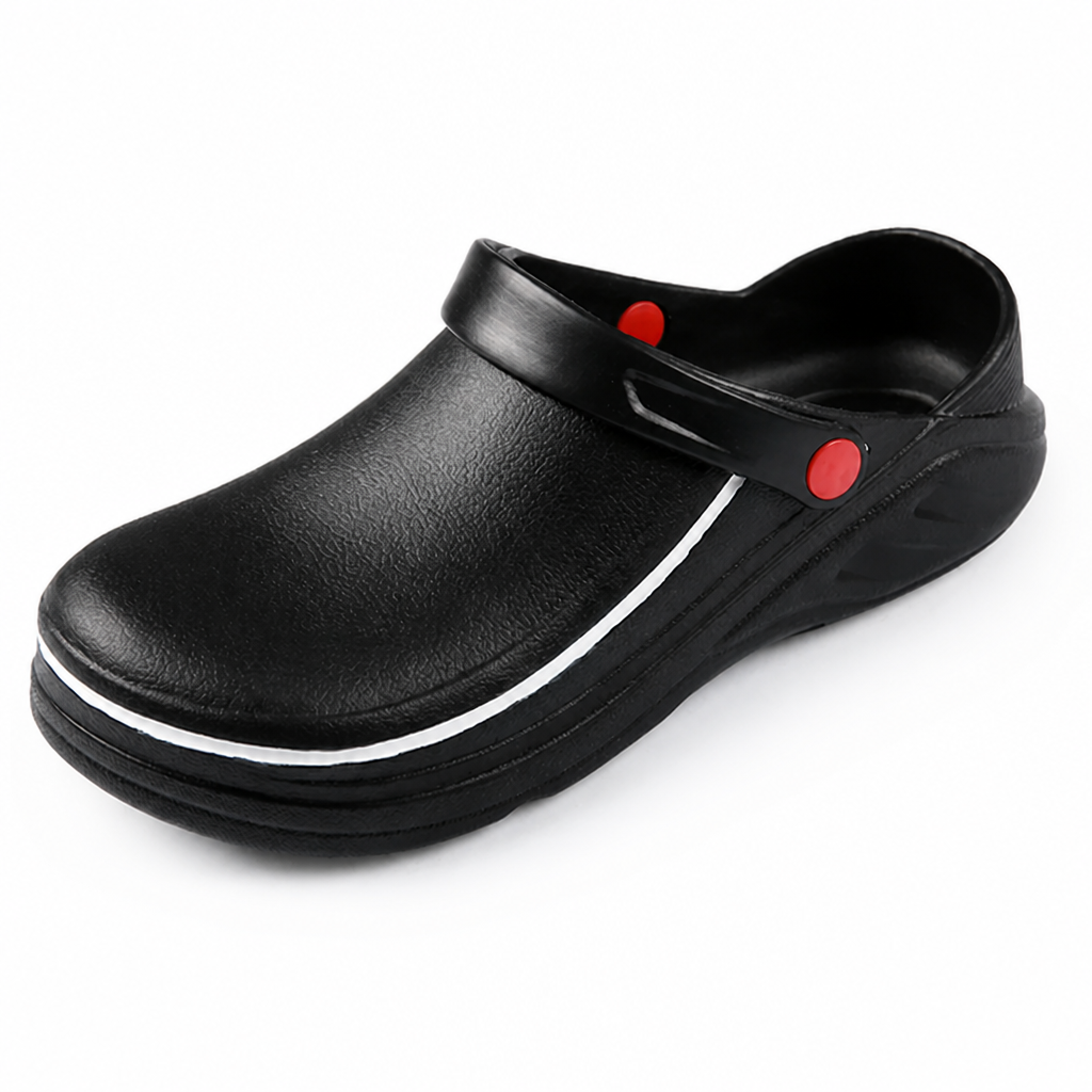 Oil-Resistant Work Shoes with Water-Resistant Protection & Anti-Slip Grip for Men – Industrial Safety Footwear for Kitchen, Construction &