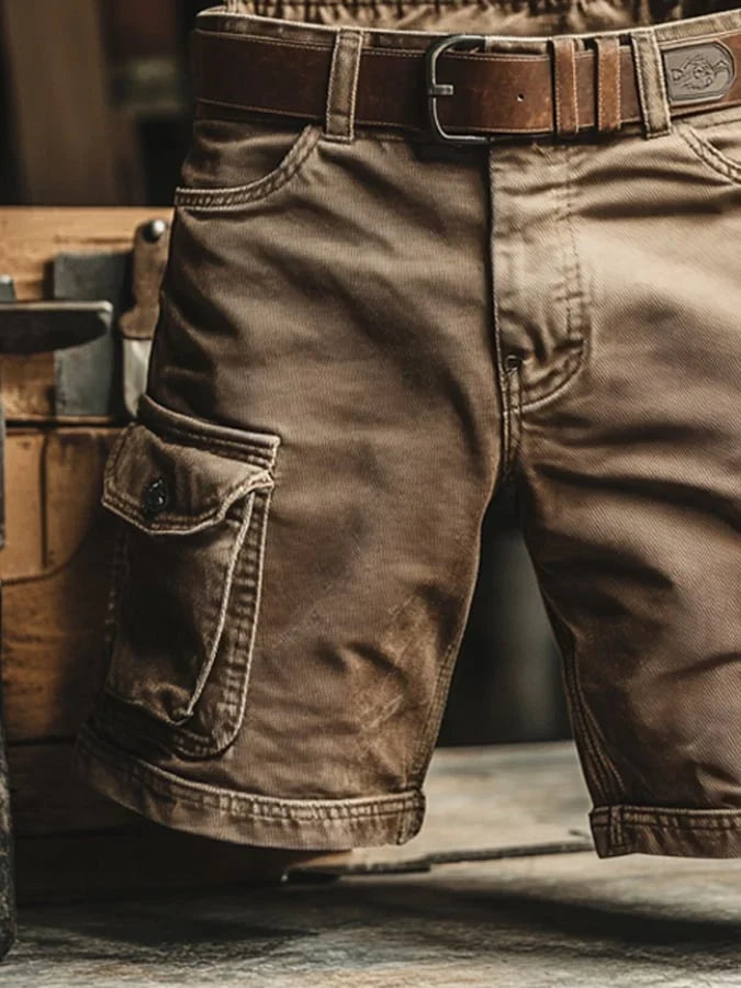 Vintage Cargo Shorts For Men