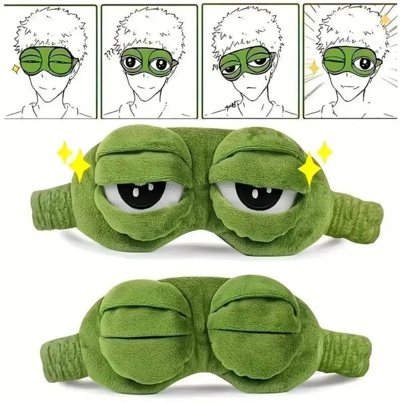 The Funny Frog 3D Sleep Mask