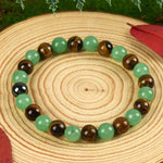 Luxury Protection Stone Bracelet Aventurine Tiger Eye