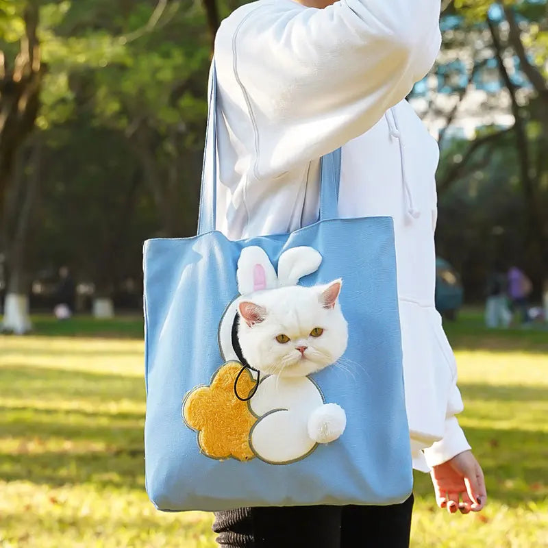 Head-Out Cat Carrier Tote