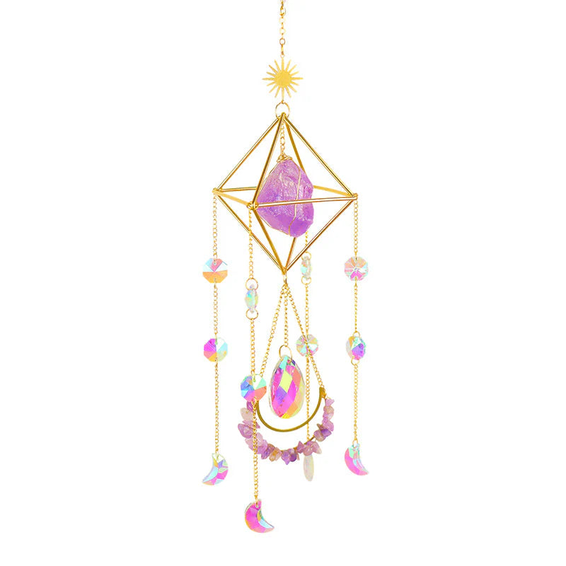 Colorful Gravel Decorative Pendant