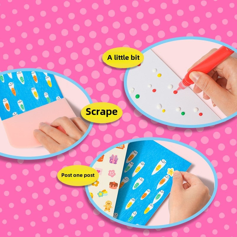 Fun Creative Scratch Art Kit for Children