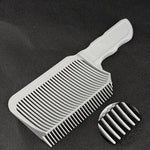 Hair Leveling Guide Comb for Even Beard & Hairline Trimming at Home – Professional Cutting Tool with Calibrated Teeth for DIY Grooming