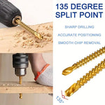 Durable Metal Drill Bit Set