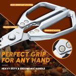 Premium 7-in-1 Stainless Steel Kitchen Scissors