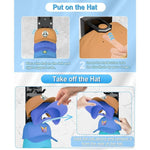Space Saving Over Door Hat Rack