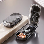 Compact Medication Cutter with Easy Adjust