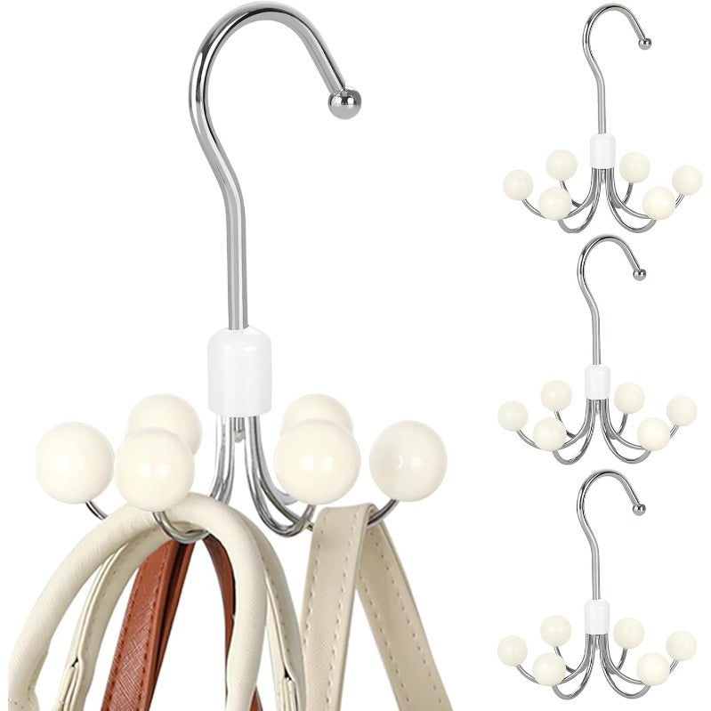 Rotating Closet Purse and Hoodie Storage Rack - Dotisk