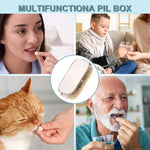Compact Medication Cutter with Easy Adjust
