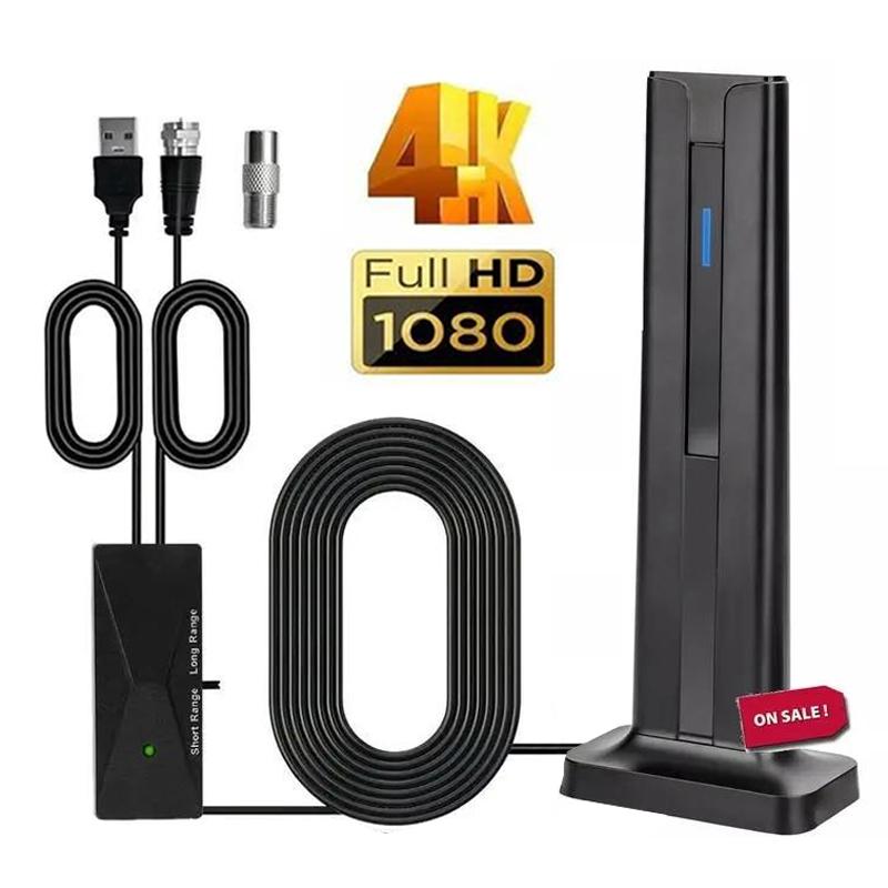 HD Digital TV Antenna 120 Mile Long Range Signal Booster - Dotisk