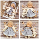 Artisan Wooden Educational Doll for Kids