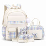Large-Capacity Laptop & Tablet Backpack Set (3-Piece)