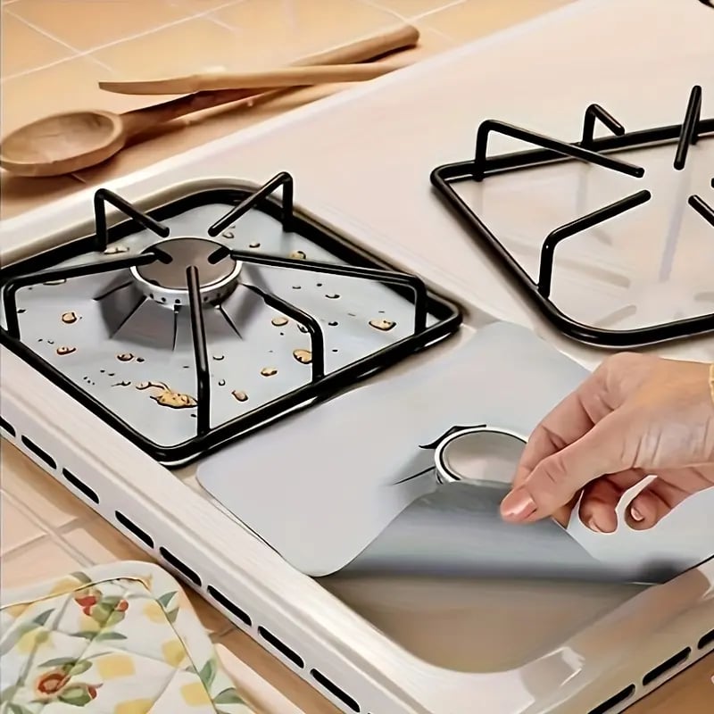 Non stick gas stove burner covers