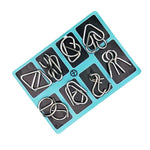 Challenging Metal Logic Puzzle Brain Teaser Toy