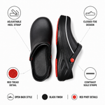 Oil-Resistant Work Shoes with Water-Resistant Protection & Anti-Slip Grip for Men – Industrial Safety Footwear for Kitchen, Construction &