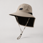 Wide Brim Hiking Hat with Neck Flap & UPF 50+ Sun Protection for Trail Running, Backpacking & Summer Outdoor Adventures