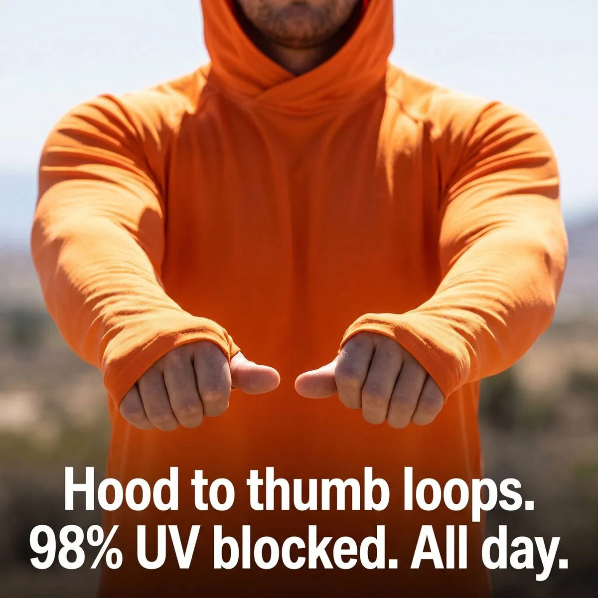 Men's UPF 50+ Sun Hoodie