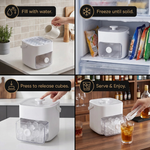 Compact ice maker fast cooling for summer