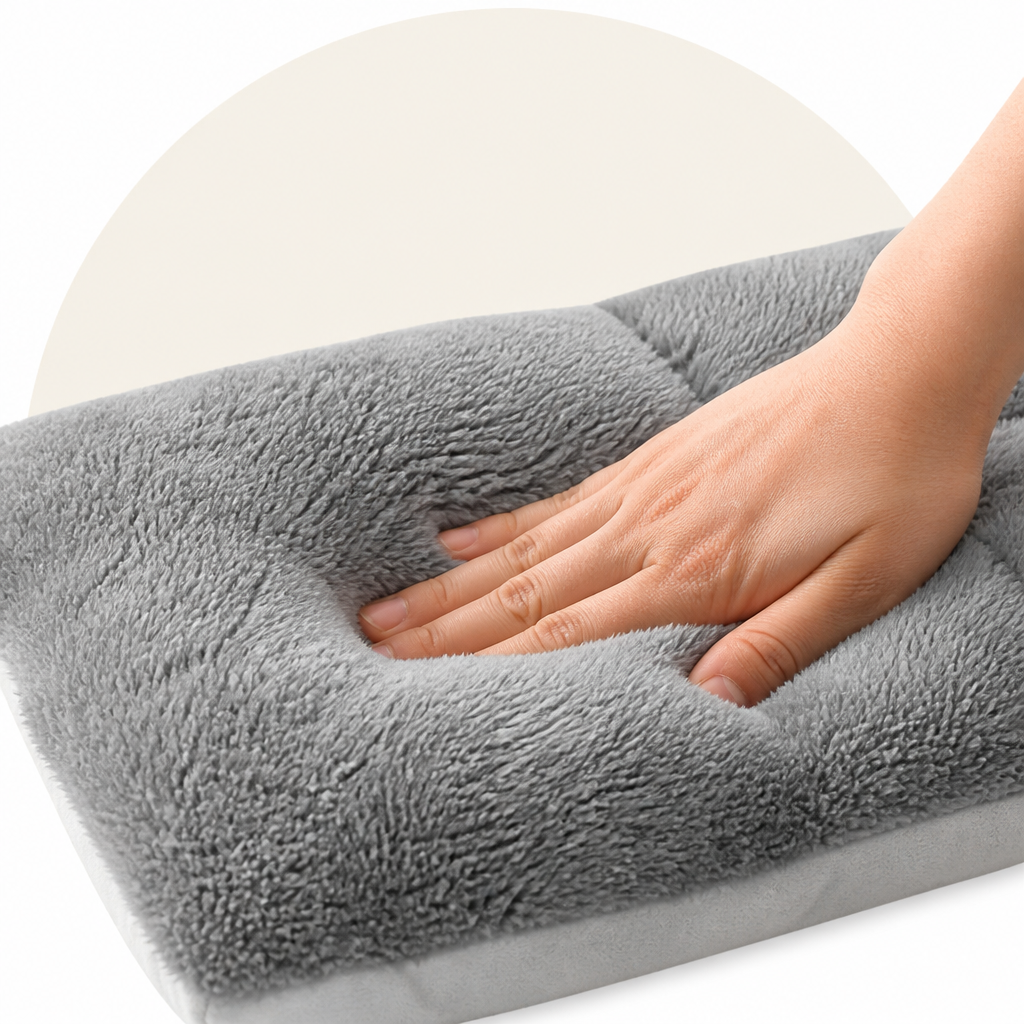 Dotisk Extra-Large Ultra-Soft Polyester Dog Bed
