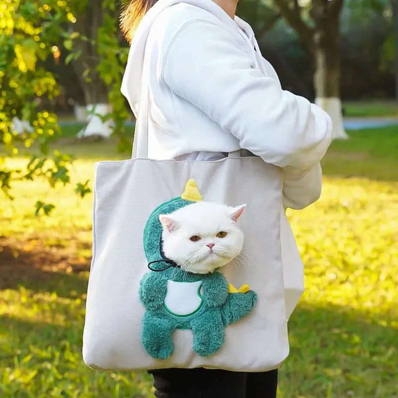 Head-Out Cat Carrier Tote