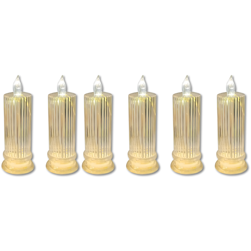 Shiny String Candles
